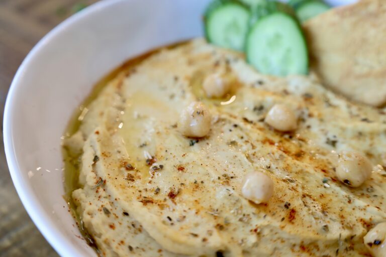 Garlic Roasted Hummus