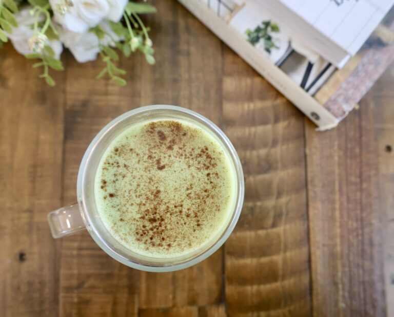 French Vanilla Matcha Latte